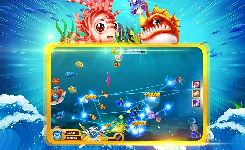 Instructions on how to download the 3D fish shooting game 