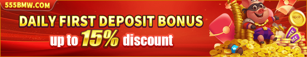 Daily First Deposit Bonus Up to 15% Discount